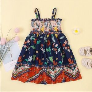 Baby/ Toddler Flounced Print Dress